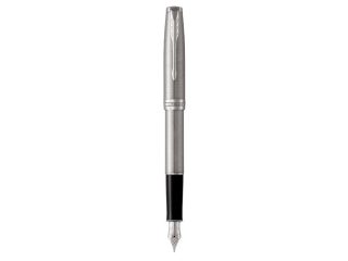 Писалка Parker Sonnet NEW St. Steel CT, мат + подарък луксозна кутия с тефтер