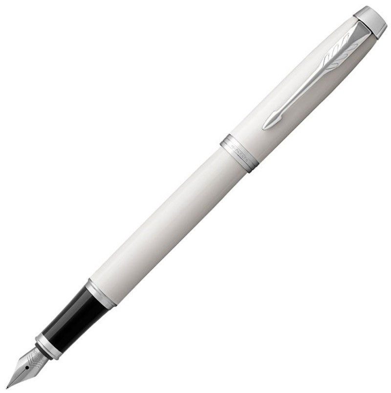 Писалка Parker Royal IM White CT + Подарък луксозна кутия с тефтер