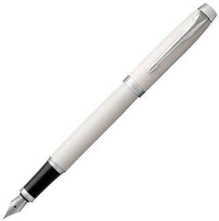 Писалка Parker Royal IM White CT + Подарък луксозна кутия с тефтер