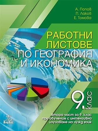 Работни листове по география и икономика за 9. клас - АНУБИС