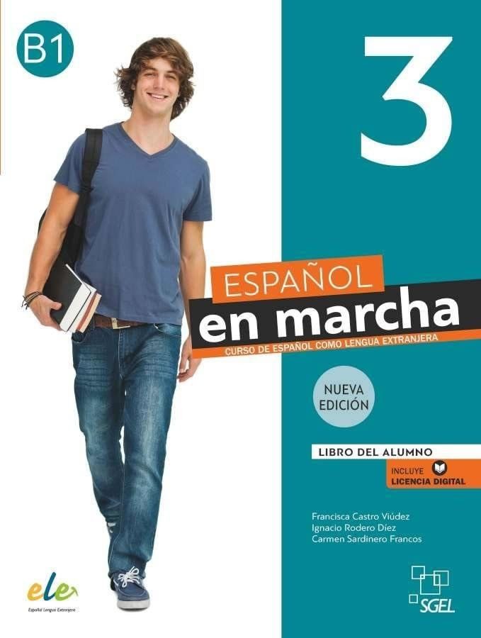 Nueva Edición Español en marcha 3: Учебник по испански език, ниво B1 + код за електронен достъп