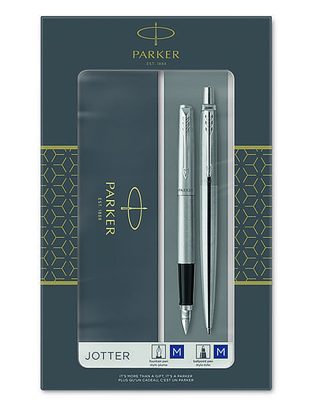 Parker Royal Jotter St.Steel CT, химикалка и автоматичен молив