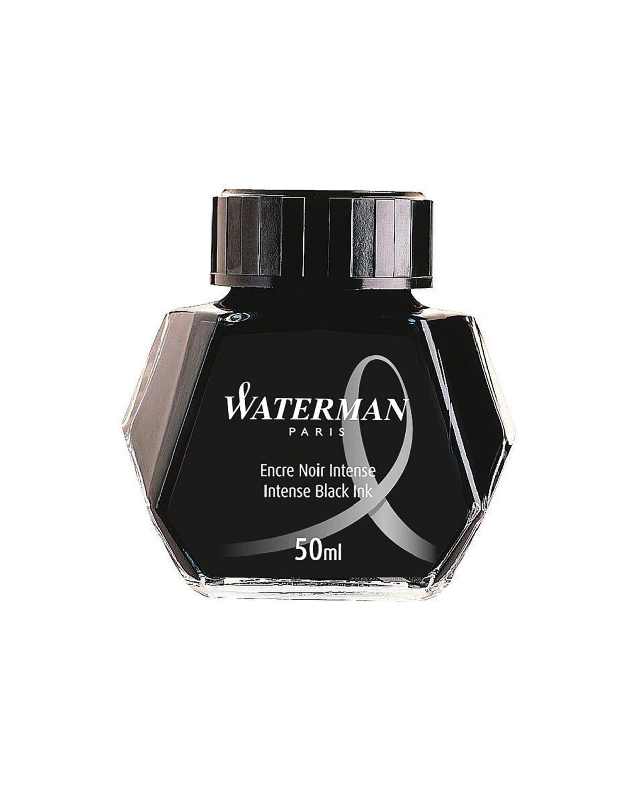Waterman, мастило 50 ml черно