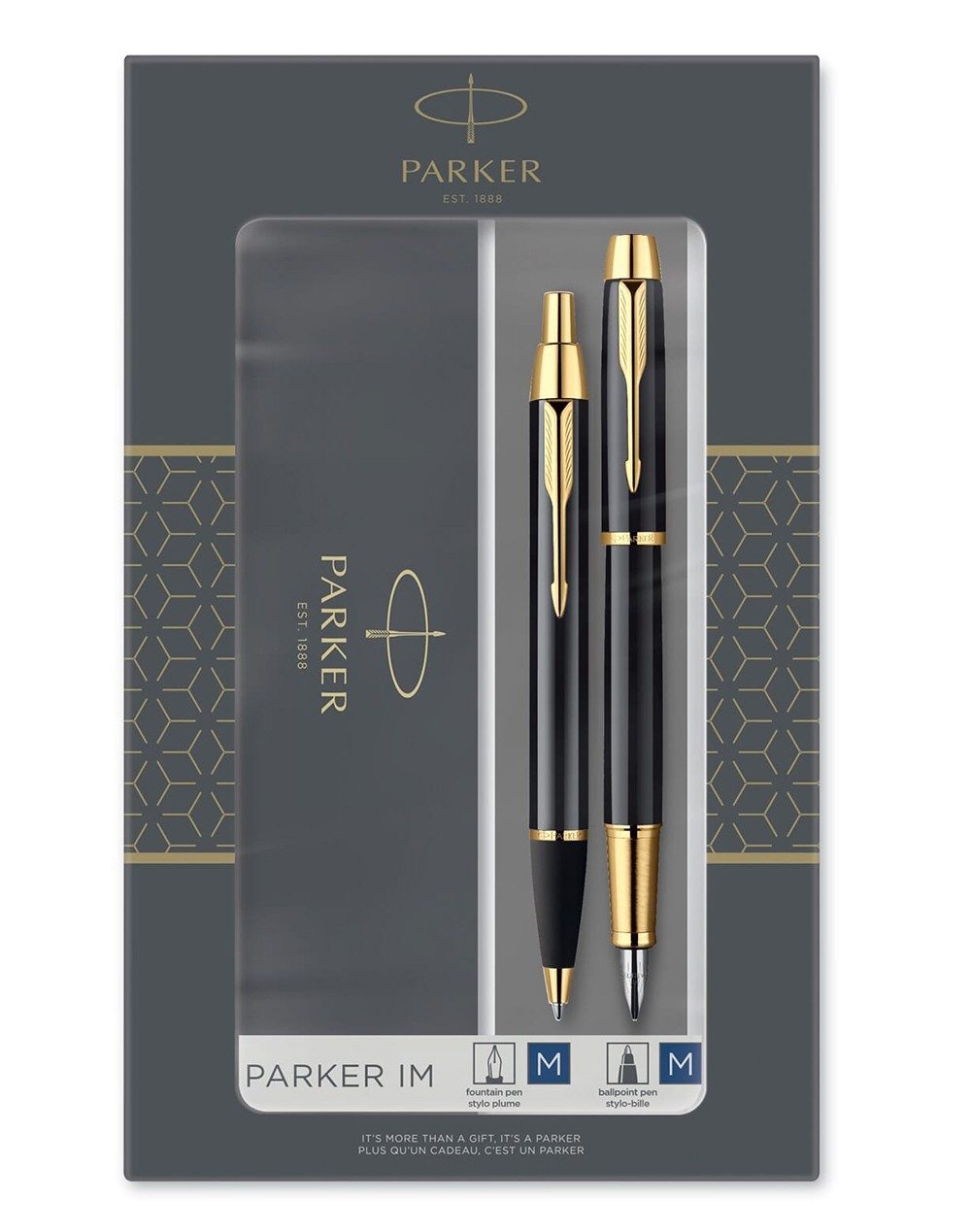 Комплект Parker IM GT, химикалка и писалка