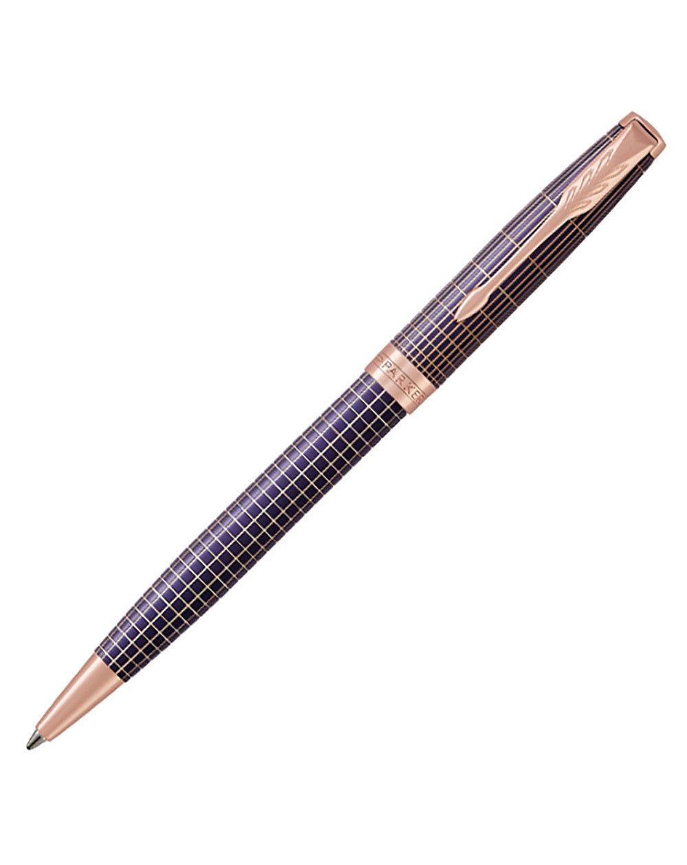 Химикалка Parker Royal Sonnet Sterling Silver, лилав