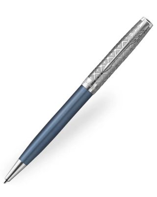 Химикалка Parker Royal Sonnet Premium, син/метал