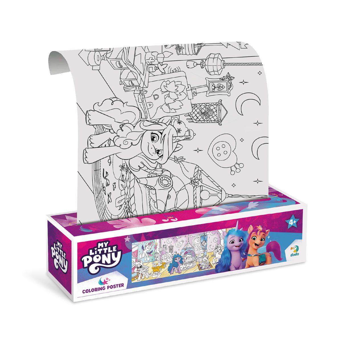 Постер за оцветяване DODO  70х16 см "My Little Pony"