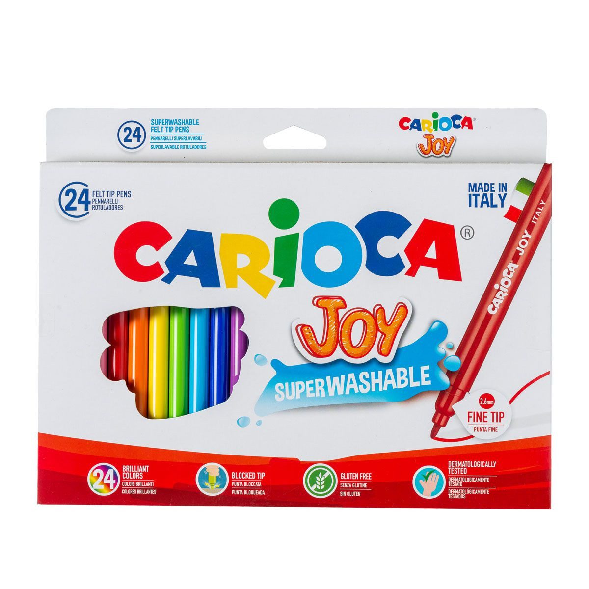 Флумастери Carioca JOY 24 цвята