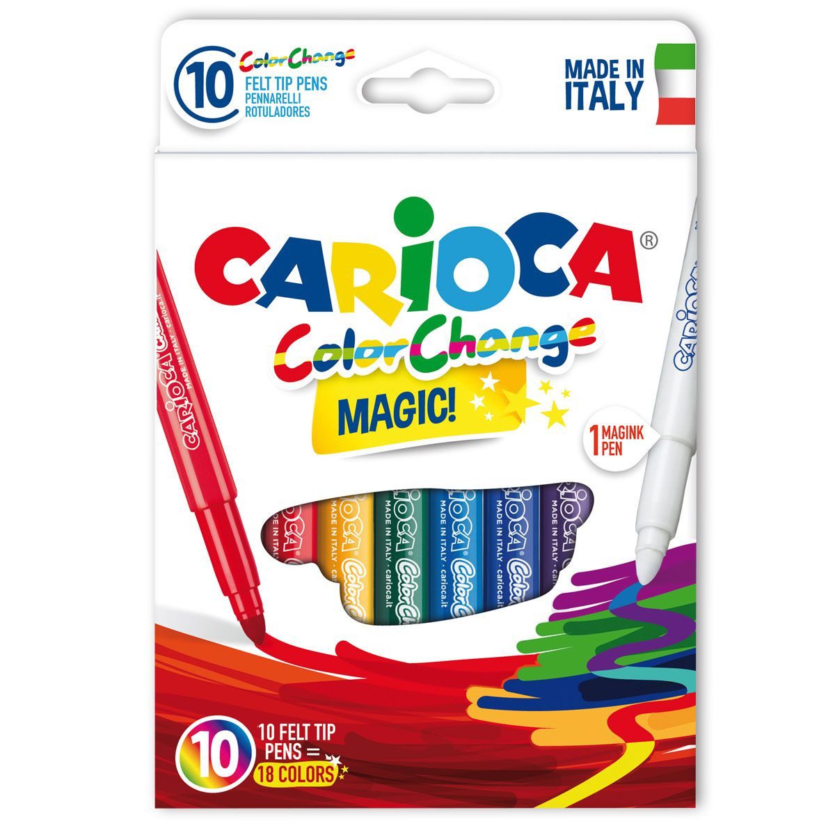 Маркери вълшебни 10 цвята Carioca