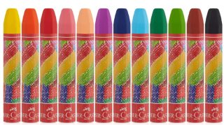 Пастели Faber-Castell, маслени, 12 цвята