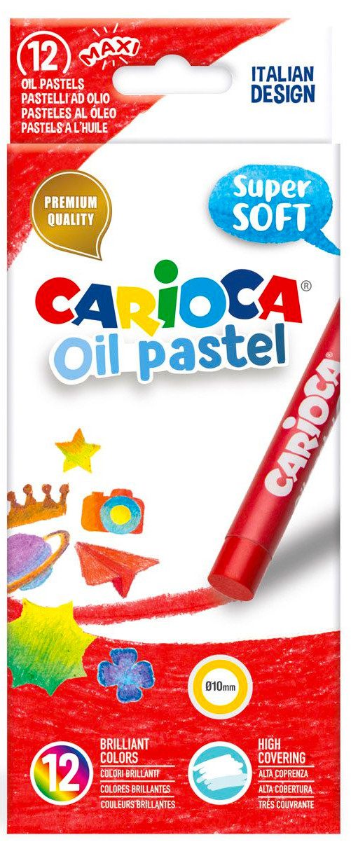 Пастели Carioca, маслени 12 цвята