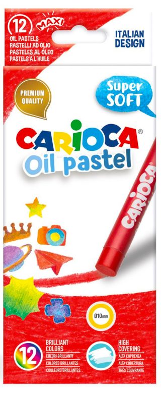 Пастели Carioca, маслени 12 цвята