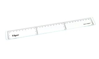 Линия 30 см, прозрачна