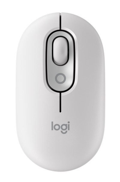 Мишка Logitech POP Mouse with emoji WHITE