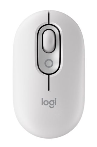 Мишка Logitech POP Mouse with emoji WHITE