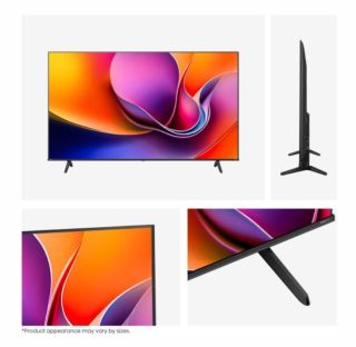 Телевизор Hisense 43" A6Q, 4K Ultra HD 3840x2160, DLED