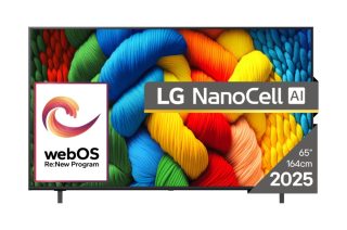 Телевизор LG 65NANO80A3B, 65" 4K HDR Smart Nano Cell TV, 3840x2160
