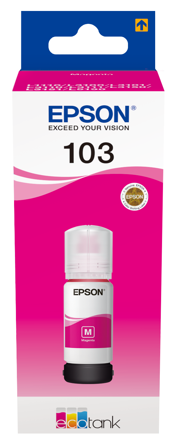 Консуматив Epson 103 EcoTank Magenta ink bottle