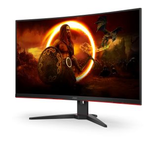 Монитор AOC C32G2ZE/BK, 31.5" VA, WLED