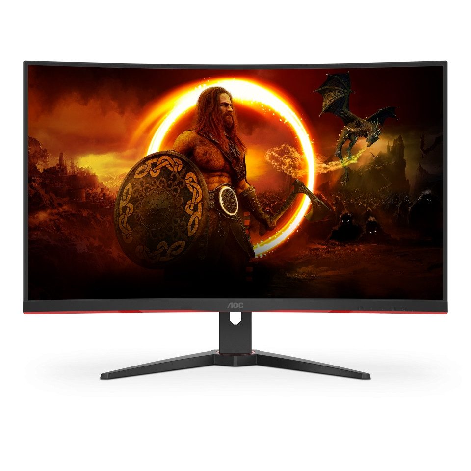 Монитор AOC C32G2ZE/BK, 31.5" VA, WLED