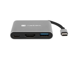 Докинг станция Natec USB-C Multiport Adapter 3 in 1