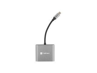 Докинг станция Natec USB-C Multiport Adapter 3 in 1