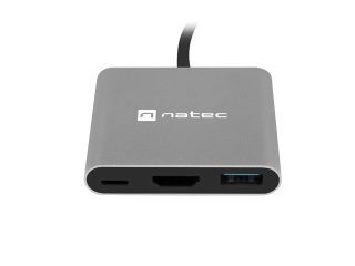 Докинг станция Natec USB-C Multiport Adapter 3 in 1