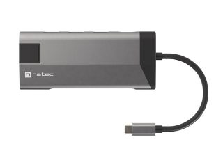 Докинг станция Natec Fowler Plus Multiport Adapter 8 in 1