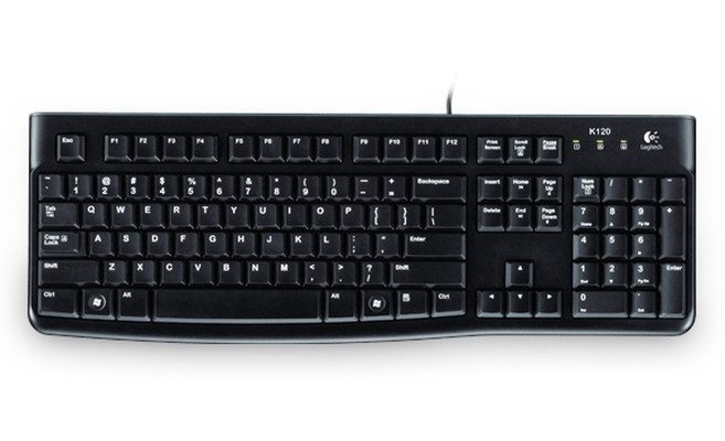 Клавиатура Logitech Keyboard K120 OEM
