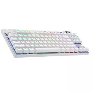 Клавиатура Logitech G PRO X TKL LIGHTSPEED Gaming Keyboard, WHITE - US INT'L - 2.4GHZ/BT, EMEA28-935, TACTILE