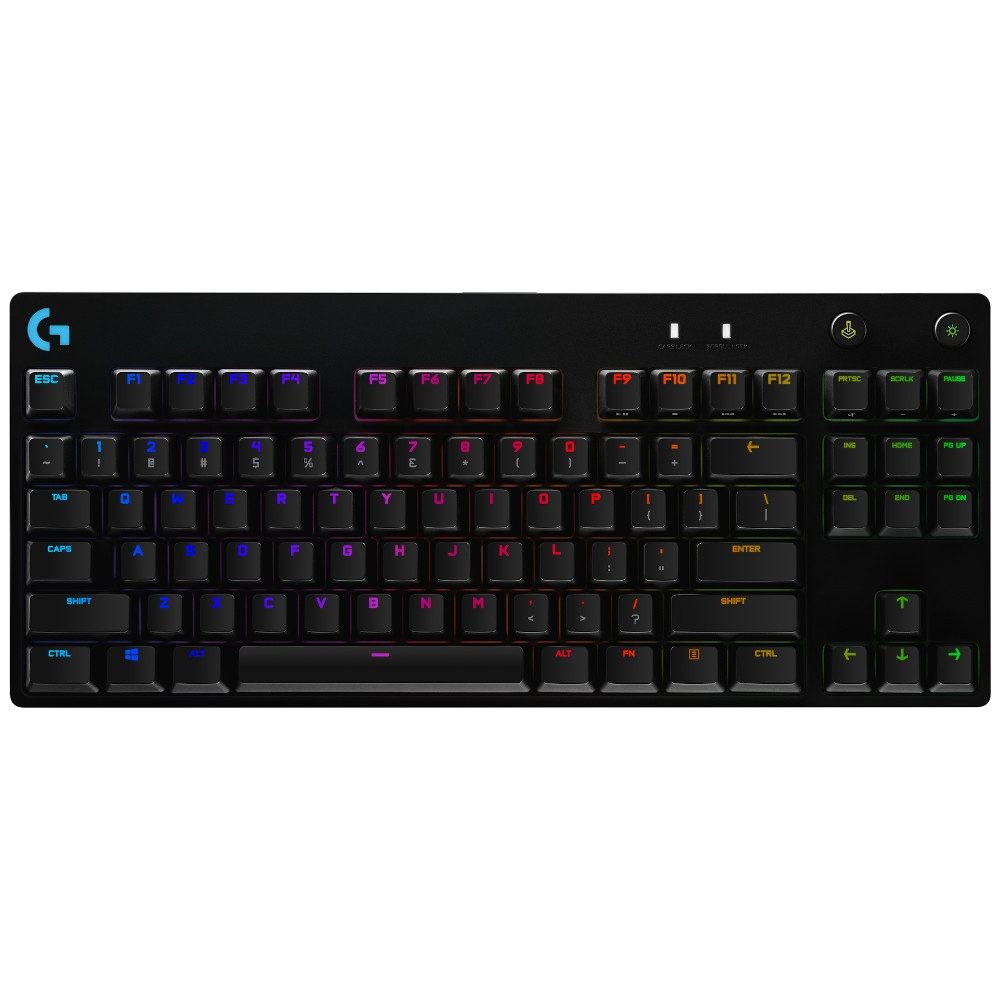 Клавиатура Logitech G Pro TKL Keyboard, GX Clicky, Black