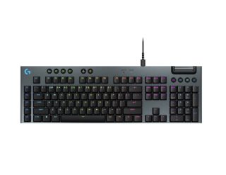 Клавиатура Logitech G915 X Low Profile Wired Gaming Keyboard, BLACK, US INT`L, EMEA28i-935