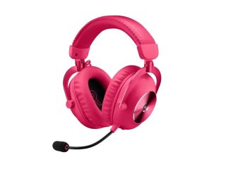 Слушалки Logitech Headset - PRO X 2 LIGHTSPEED Wireless Gaming Headset - MAGENTA