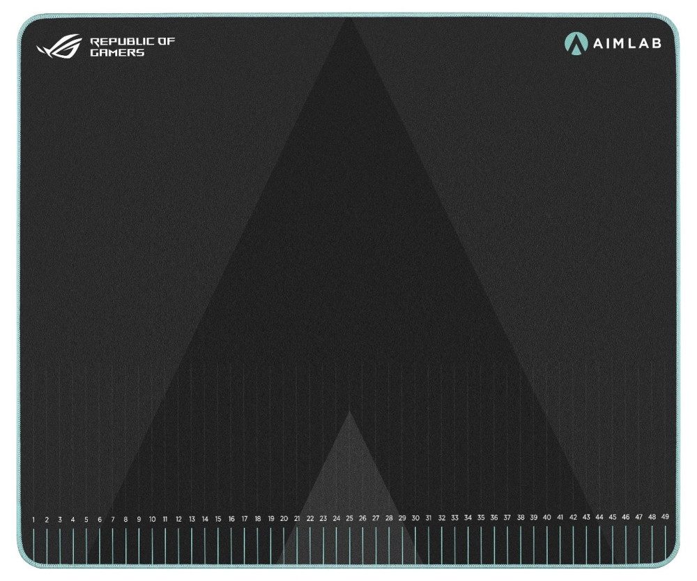 Подложка за мишка Asus ROG Hone Ace Aim Lab Edition Gaming Mouse Pad, 508 X 420 x 3 mm, Large Size,Black