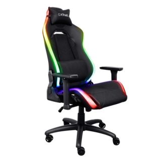 Геймърски стол TRUST GXT719 Ruya RGB Gaming Chair Black