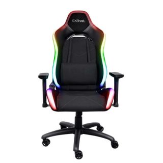 Геймърски стол TRUST GXT719 Ruya RGB Gaming Chair Black