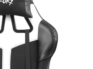 Геймърски стол Fury Gaming chair, Avenger XL, White