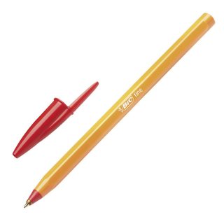 Химикал BIC Cristal orange червен