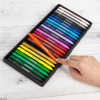 Пастели пластик Deli Color Emotion EC20020, 24 цвята