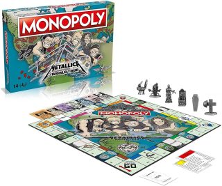 Настолна игра Monopoly  - Монополи, Metallica