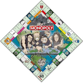 Настолна игра Monopoly  - Монополи, Metallica