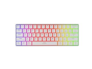 Клавиатура Genesis Mechanical Gaming Keyboard Thor 660 G2 Wireless RGB Backlight White Gateron Red