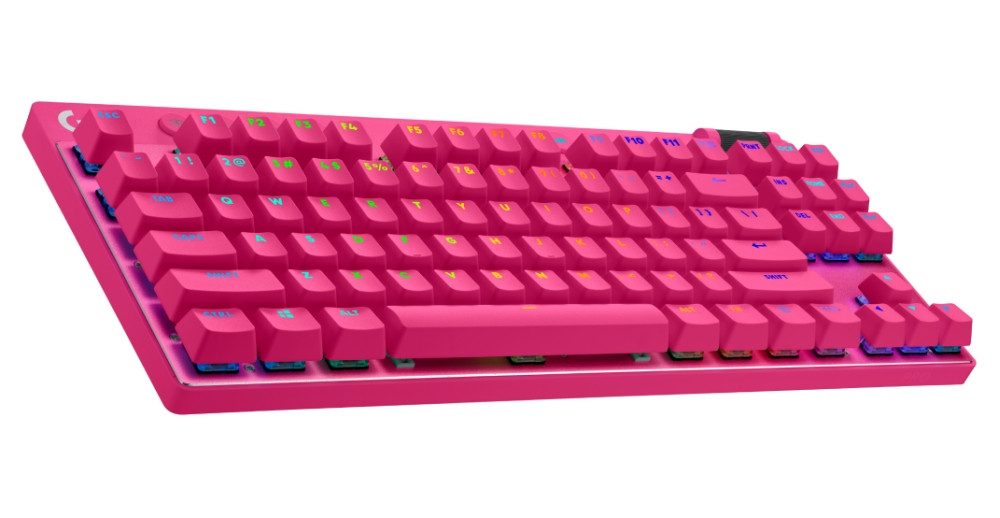 Клавиатура Logitech G PRO X TKL LIGHTSPEED Gaming Keyboard - MAGENTA