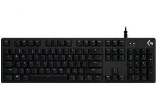 Клавиатура Logitech G512 Keyboard, GX Blue Clicky, Lightsync RGB, USB Passthrough, Aluminum Alloy, Game Mode, Black Carbon