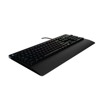 Клавиатура Logitech G213 Prodigy Gaming Keyboard - Lightsync, Spill Resistant, Palm Rest, Media Controls, Black