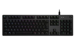 Клавиатура Logitech G512 Keyboard, GX Red Linear, Lightsync RGB, USB Passthrough, Aluminum Alloy, Game Mode, Black Carbon