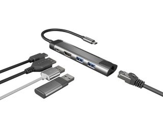 Докинг станция Natec Fowler Go Multiport Adapter 5 in 1