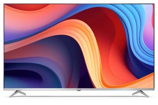Телевизор Sharp 55GP6260E, 55" QLED Google TV, 4K Ultra HD 3840x2160 Frameless