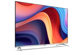 Телевизор Sharp 55GP6260E, 55" QLED Google TV, 4K Ultra HD 3840x2160 Frameless