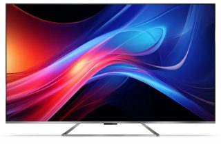 Телевизор Sharp 65GP7265E, 65" QLED Google TV, 4K Ultra HD 3840x2160 Frameless
